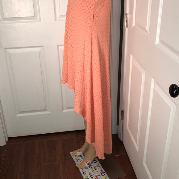 Ya Los Angeles Peach Dress. L - Picture 5 of 7